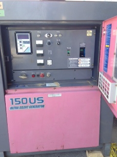 ขาย! เครื่องปั่นไฟมือสองนำเข้าจาก DENYO-150USK / 3811174 / ส่งตรงมาจากญี่ปุ่น