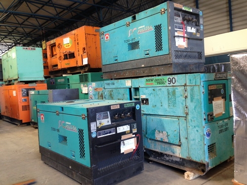 ขาย! เครื่องปั่นไฟมือสองนำเข้าจากDENYO / DCA-90SPH / 3685941 /  ส่งตรงมาจากญี่ปุ่น