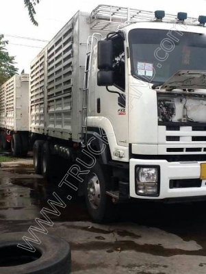 รถบรรทุกพ่วงแม่-ลูก ยี่ห้อ ISUZU รุ่น DECA 360 แรงม้า (มีทั้งหมด 10 พ่วง) รถบรรทุกพ่วงแม่-ลูก ยี่ห้อ ISUZU รุ่น DECA 360 แรงม้า (มีทั้งหมด 10 พ่วง)