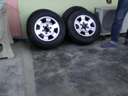 แม็ก15 พร้อมยาง 6รู