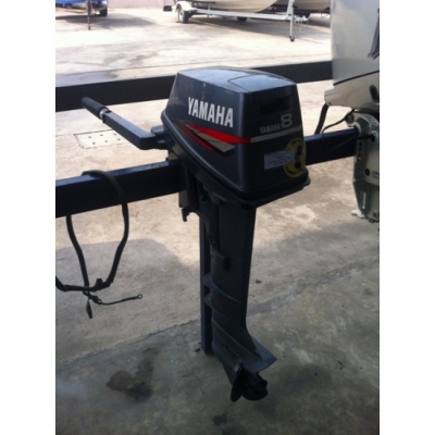 ขายเครื่องยนต์เรือ Yamaha 8 มือสองพร้อมใบจักร SOLAS ของใหม่