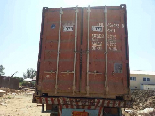 ขายตู้คอนเทนเนอร์สภาพดี ขนาด 40 ฟุต โทร 0840557743