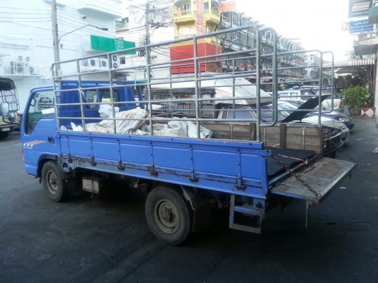 ขายรถอีซูซุ หัวการ์ตูน NKR  สีฟ้า