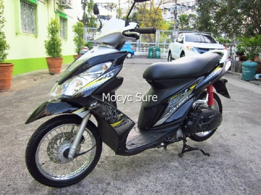 <ขายแล้วครับ>Suzuki Skydrive 125 i สีดำ  วิ่ง 7,xxxกิโล  รถ 9 เดือน สวยเดิมๆ