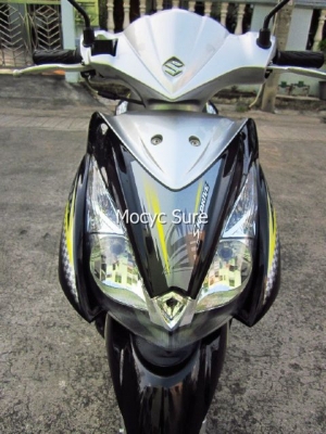 <ขายแล้วครับ>Suzuki Skydrive 125 i สีดำ  วิ่ง 7,xxxกิโล  รถ 9 เดือน สวยเดิมๆ