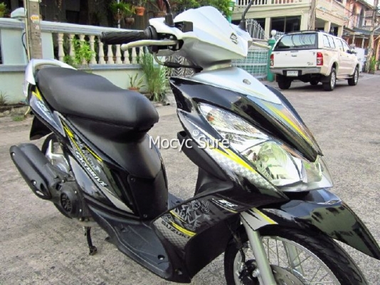 <ขายแล้วครับ>Suzuki Skydrive 125 i สีดำ  วิ่ง 7,xxxกิโล  รถ 9 เดือน สวยเดิมๆ