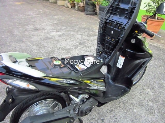 <ขายแล้วครับ>Suzuki Skydrive 125 i สีดำ  วิ่ง 7,xxxกิโล  รถ 9 เดือน สวยเดิมๆ