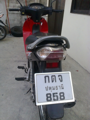 ขายเวฟ125 ปี47สภาพเดิมๆ สีแดง-ดำ ขายเวฟ125 ปี47สภาพเดิมๆ สีแดง-ดำ