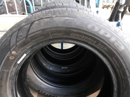 ยางถอดป้ายแดง Bridgestone Ecopia 175/65/14 ปียาง3413