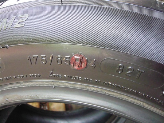 ยาง มิเชอลิน 175 65 14 ปี2013
