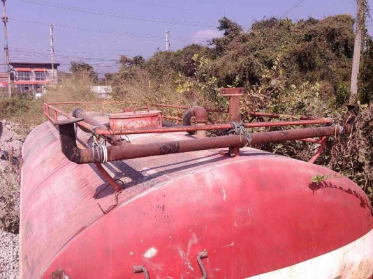 ขายถังน้ำ 12000 ลิตร ไม่ผุ ยกลงจากรถน้ำ สิบล้อ