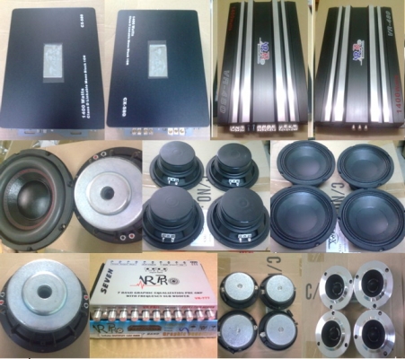 เครื่องเสียงชุดใหญ่แรงๆถูกมาก10นิ้ว