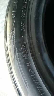 ขายยาง195 55 15 Hankookปี12ชุดละ3700