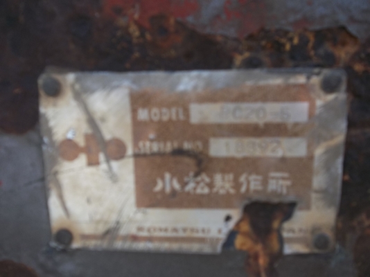 KOMATSU PC20-5 พร้อมใช้งาน