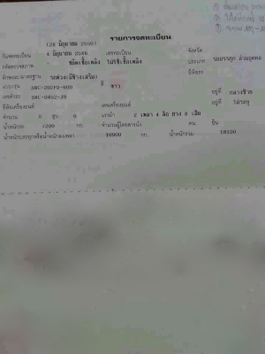 ขายหาง พ่วงดั้ม SKC  3 เพลา ยัด. ปี 46  สนใจติดต่อ 081 - 6079515