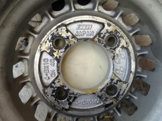 ขายล้อขอบ 10*4 รู4*110 กะป้อ mira mini 4800/ชุด คุยๆได้