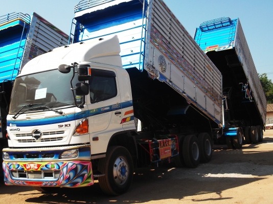 ขายรถบรรทุก 10 ล้อ  HINO แม่ยาว 6.30 สูง 2.20-2.40 เมตร