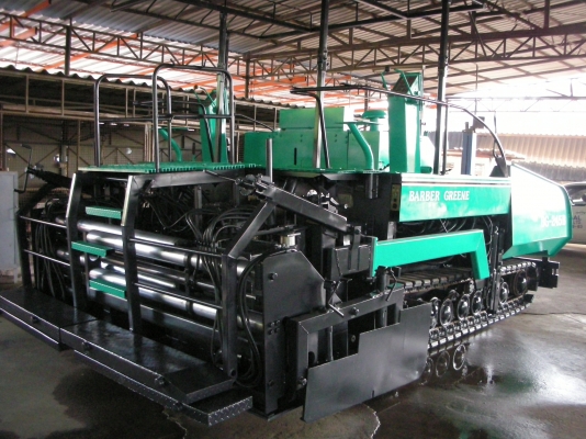 รถปูยางบาร์เบอร์กรีน รถปูยางบาร์เบอร์กรีน