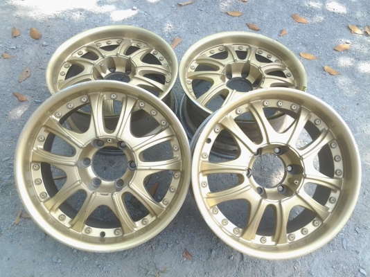 ขอบ18  กว้าง9  6รูกระบะ lenso