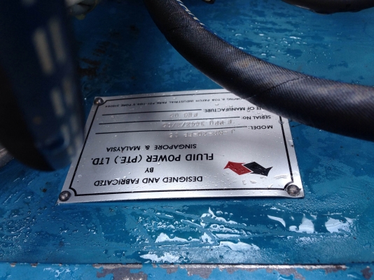 ขายปั้มน้ำมันไฮโดรลิค ขนาดมอเตอร์ 2 HP. 380 V ซาลีนอยวาล์ว 24 VDC สภาพสวยมาก พร้อมใช้งาน อุปกรณ์ครบ มี 4 ชุดครับ