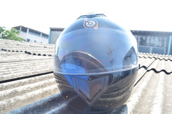 หมวกเต็มใบ bilmola ดำเงา ไซค์ M คนใส่ L ใส่ได้ครับผม