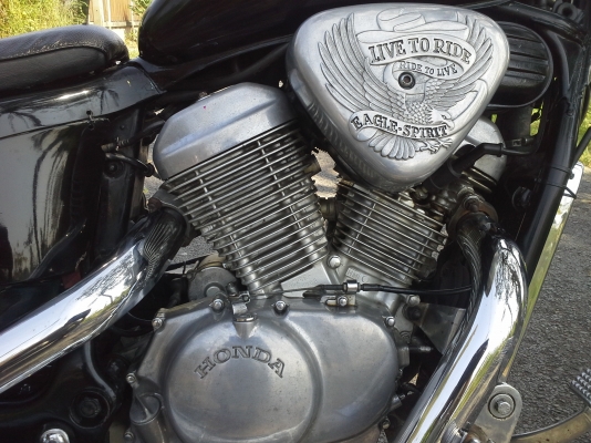 ขาย STEED 400cc. เอกสารอินวอยร์ ราคาเบาๆ.54500 บาทรถพร้อมใช้