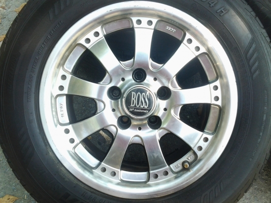 ขอบ15  กว้าง7  พร้อมยาง5รูวีโก้