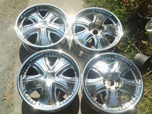 ขอบ20 โครมเมียมใส่4x4 ได้