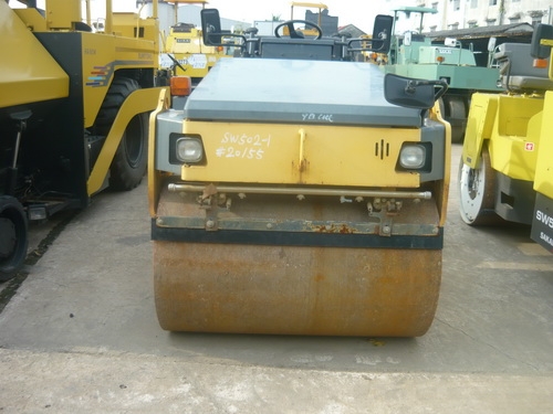 รถบด 5 ตัน Sakai SW502 ปี2007 สภาพนิ้ง พร้อมใช้งาน ชม.ต่ำ รถนอกแท้ 091 695-6445