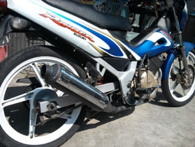 ขายรถมอเตอร์ไซค์ suzuki raider 125 cc