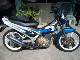 ขายรถมอเตอร์ไซค์ suzuki raider 125 cc