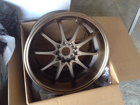 แม็กใหม่ขอบ18 CE28 , TE37. กว้าง หน้า9.5 หลัง10.5 พร้อมยาง