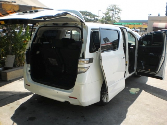 TOYOTA VELLFIRE 2.4 V โฉม ปี08-ปัจจุบัน VERSION SPAC JAPAN