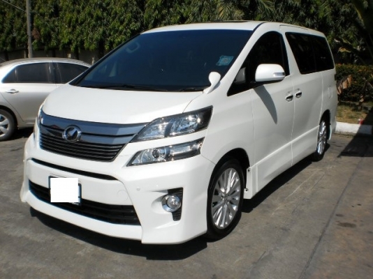 TOYOTA VELLFIRE 2.4 V โฉม ปี08-ปัจจุบัน VERSION SPAC JAPAN