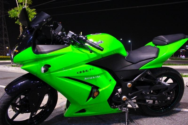 ขายนินจา สีเขียว250 ปี 2012 สด/ดาว์น