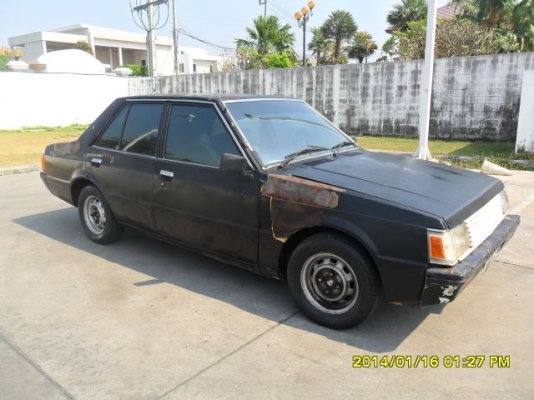 ขายรถมิตซูแลนเซอร์ปี82เครื่องใหม่โตโยต้า4Sหัวฉีดเกียร์ออโต้ติดแก๊สLPGแอร์เย็นรถขับได้ปกติภาษีปี57เอกสารพร้อมขายถูกครับ