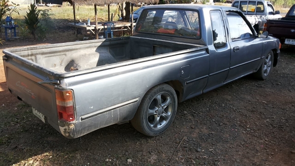 ***ขายแล้วครับขอบคุณ Truck2hand ขายกระบะแค็ปราคาเบาๆ TOYOTA ไมตี้เอ็กซ์ ปี37/94 (เดิมเครื่องเบนซิน) วางเครื่องดีเซล2L (ลงเล่ม) เครื่องแน่นแรงดี ไม่เยิ้ม ช่วงล่างดีคัสซีสวยเดิมไม่ปะไม่ดาม กระบะดีพื้นมีผุตามรูป ล้อแม้กสวย หน้า-หลังเดิมไม่เคยชนหนัก ภายในดีคอ