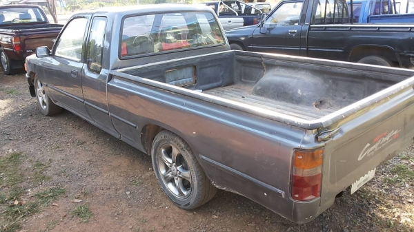 ***ขายแล้วครับขอบคุณ Truck2hand ขายกระบะแค็ปราคาเบาๆ TOYOTA ไมตี้เอ็กซ์ ปี37/94 (เดิมเครื่องเบนซิน) วางเครื่องดีเซล2L (ลงเล่ม) เครื่องแน่นแรงดี ไม่เยิ้ม ช่วงล่างดีคัสซีสวยเดิมไม่ปะไม่ดาม กระบะดีพื้นมีผุตามรูป ล้อแม้กสวย หน้า-หลังเดิมไม่เคยชนหนัก ภายในดีคอ