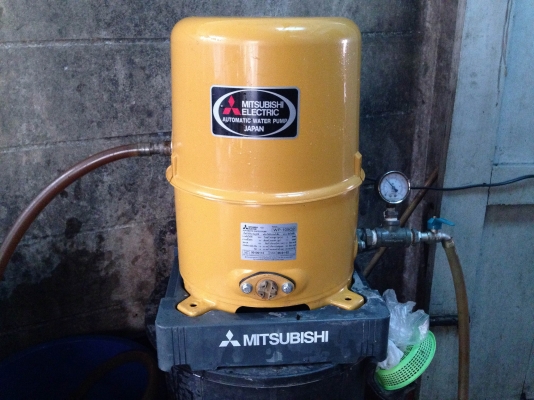 ขายปั้มน้ำอัตโนมัติ mitsubishi 100 W สภาพสวย พร้อมใช้งาน รับประกันคุณภาพ ดูประวัติการขายได้ครับ