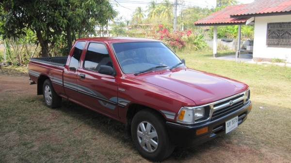 ขายรถกระบะโตโยต้าไมตี้เอ็กปี37/1994 รถอาจารย์ที่วิทยาลัยรถเดิมบางอย่างไม่เคยเห็นมาก่อนเลยครับไม่เคยชน+ไม่เคยบรรทุกหนักทุกอย่างเดิมทั้งคันเครื่องดีเดินนิ่งดังนุ่มเหมือนใหม่ออกจากศูนย์แน่นๆไม่ไอไม่จามซื้อไปไม่ต้องทำอะไรเลยครับสภาพพร้อมใช้งาน....เอกสารพร้อมโ