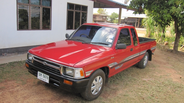 ขายรถกระบะโตโยต้าไมตี้เอ็กปี37/1994 รถอาจารย์ที่วิทยาลัยรถเดิมบางอย่างไม่เคยเห็นมาก่อนเลยครับไม่เคยชน+ไม่เคยบรรทุกหนักทุกอย่างเดิมทั้งคันเครื่องดีเดินนิ่งดังนุ่มเหมือนใหม่ออกจากศูนย์แน่นๆไม่ไอไม่จามซื้อไปไม่ต้องทำอะไรเลยครับสภาพพร้อมใช้งาน....เอกสารพร้อมโ