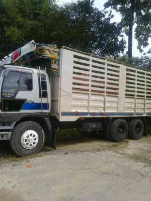 FL3hกระบะคอกเหล็กบรรทุก