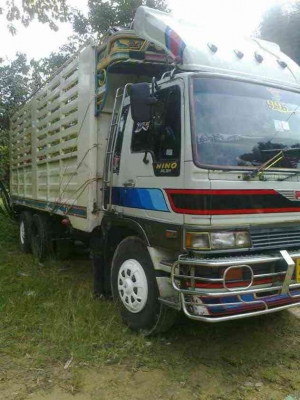 FL3hกระบะคอกเหล็กบรรทุก