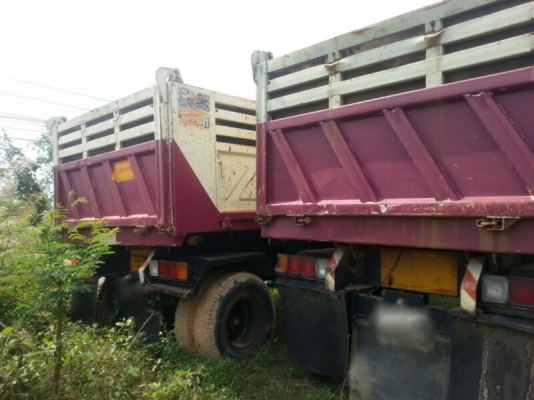 รถฮีโน่ 10 ล้อดั้ม FM3H  เปลื่ยนเครื่อง 260 แรงม้า. ( ขายแม่ลูก )  สนใจติดต่อ  081 - 6079515