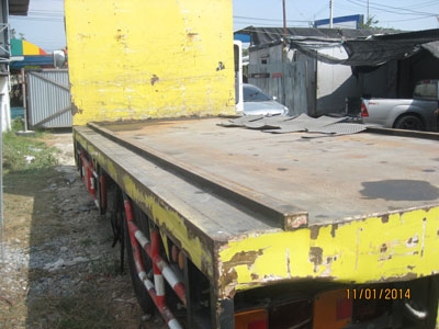 ขายหกล้อ Mega FC 4J ปี 51 เครื่อง 144 แรงม้า พื้นเรียบ 5.6 เมตร สวย โทร 088-4501277ท