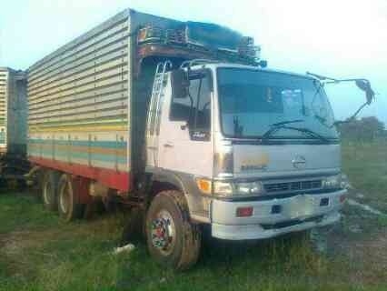 ขายรถพ่วงสิบล้อดั๊มพ์ Hino 2K เครื่อง 260 แรง กระบะสหกิจคอกเกษตร  ลูก 3 คานยัดลงเล่มแล้ว รถปี 40