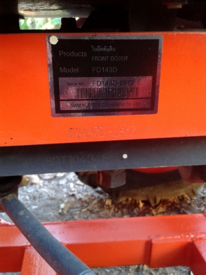 ขายรถไถคูโบต้า KUBOTA L 3008 (4WD) พร้อมใบมีดคานล่าง