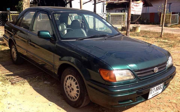 ***ขายแล้วครับขอบคุณ Truck2hand ขายรถเก๋งสภาพดีราคาเบาๆ ยอดจัดเกิน!! TOYOTA SOLUNA 1.5XLi ปี40/97 เครื่องเดิมเกียร์เดิมไม่เคยติดแก๊ส เกียร์ธรรมดา กระจกมือหมุน พ.พาวเวอร์ แอร์ สีสันดีี ภายในสวยคอนโซลครบ ล้อแม็ก ยางสวย4เส้น พร้อมใช้งาน ทะเบียนขาด1ปี เอกสารค