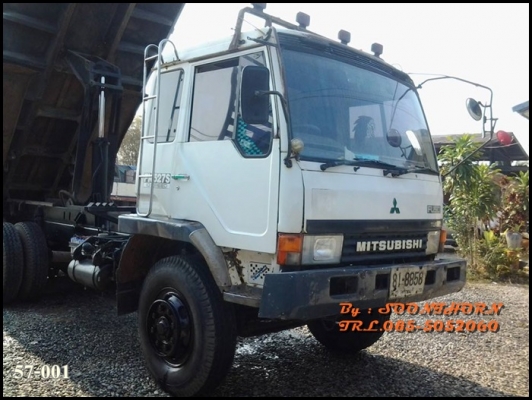 ขายด่วน 10 ล้อ ดั้ม MITSUBISHI FUSO 527M-TF4401 220 แรง เทอรโบ สภาพเดิมๆ พร้อมใช้งาน ราคาสุดคุ้ม