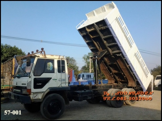 ขายด่วน 10 ล้อ ดั้ม MITSUBISHI FUSO 527M-TF4401 220 แรง เทอรโบ สภาพเดิมๆ พร้อมใช้งาน ราคาสุดคุ้ม